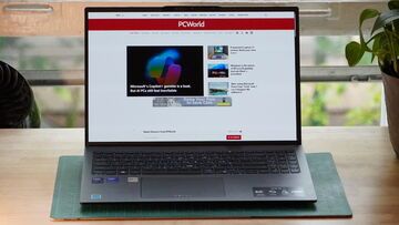 Acer Swift Go 16 testé par PCWorld.com Acer Swift Go 16 testé par PCWorld.com